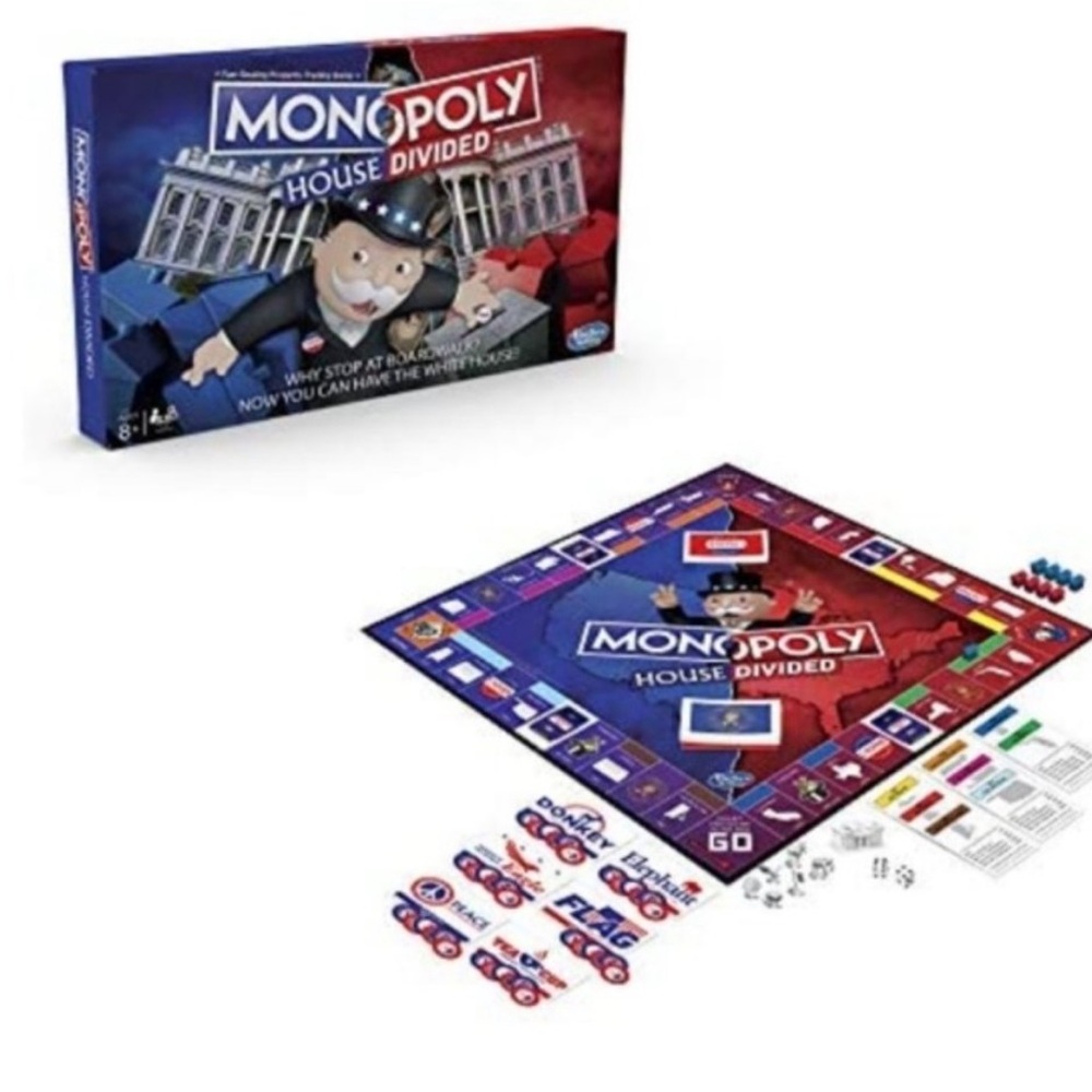 Hasbro Games • Monopoly House Divided Board Game New in Sealed Box 🎲💵 - Picture 2 of 7